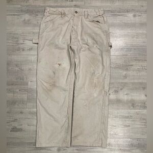 White Carpenter Dickies - 36x30